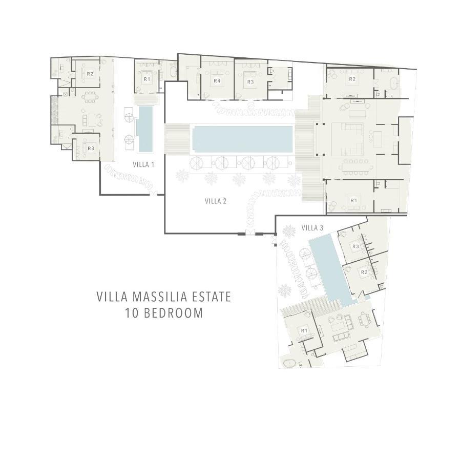 Villa Massilia Bali Семиньяк Экстерьер фото